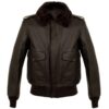 A2 Bomber Flight Genuine Real Leather Jacket