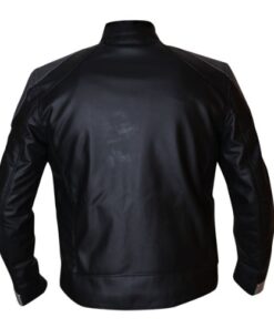 Agents Of Shield Black & Silver Leather Jacket