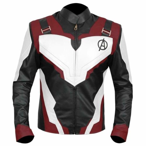 Avengers Endgame Quantum Realm Genuine Leather Jacket