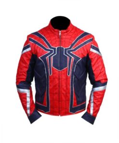 Avengers Infinity War Spider-Man Leather Jacket