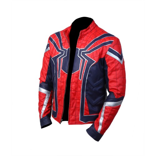Avengers Infinty War Spider-Man Leather Jacket