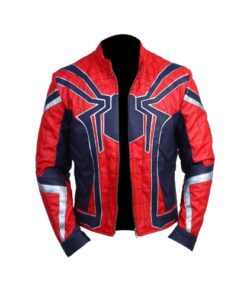 Avengers Infinty War Spider-Man Leather Jacket