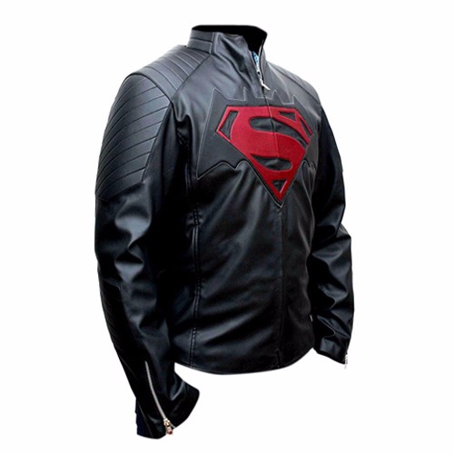 Batman Vs Superman Dawn of Justice Black Leather Jacket