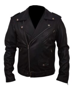 Belted-Rider-Black-Biker-Leather-Jacket