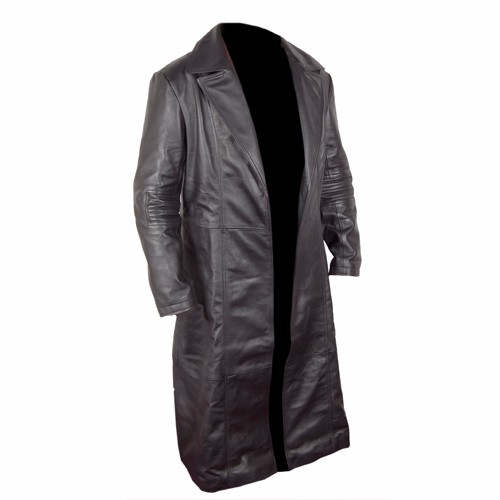 Blade Trinity Genuine Leather Long Coat Wesley Snipes Sheepskin
