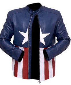 Bon Jovi Capt America Leather Jacket