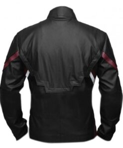 Captain America Civil War Faux Leather Jacket Black