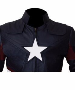 Captain America Civil War Leather Jacket