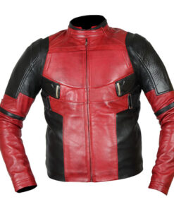 Deadpool Biker Leather Jacket
