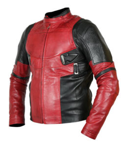 Deadpool Biker Faux Leather Jacket