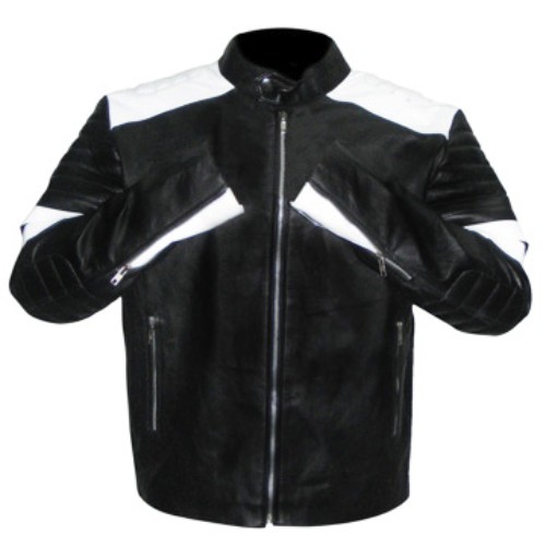 Fight Club Black Leather Jacket