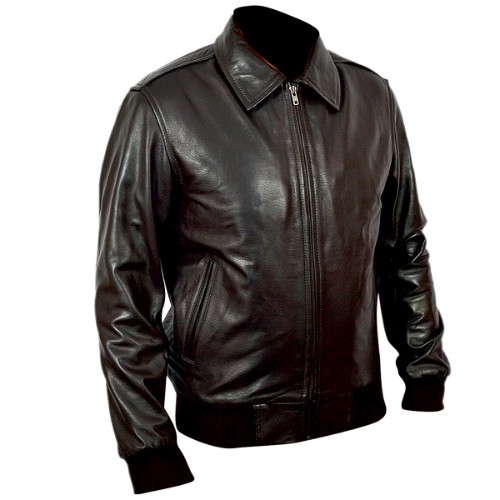 Happy Days Dark Brown Leather Jacket