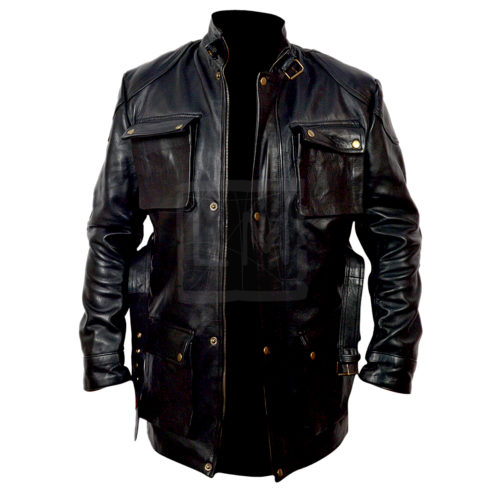 I am Legend Will Smith Black Leather Jacket