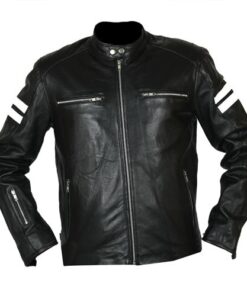 Joe Rocket Black Biker Leather Jacket