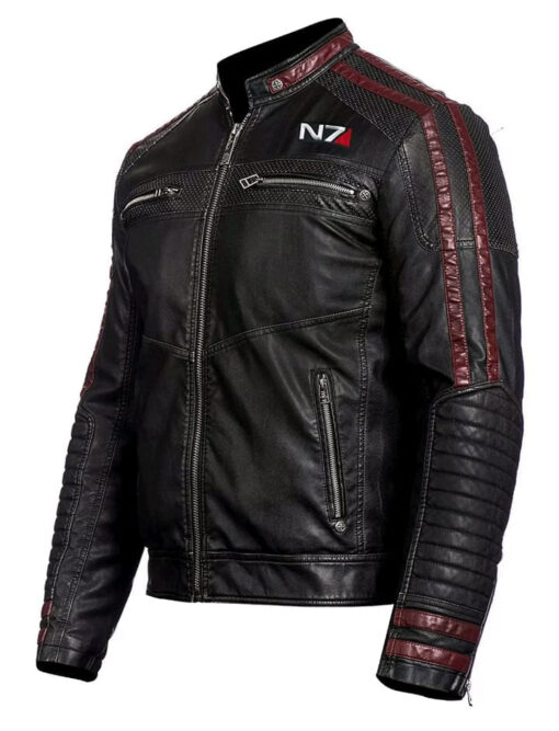 New Mass Effect N7 Genuine Leather Jacket
