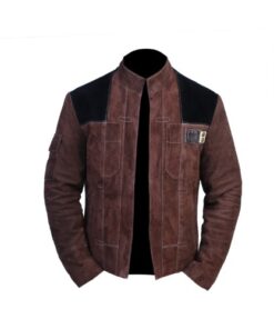 Solo A Star Wars Story Suede Brown Leather Jacket