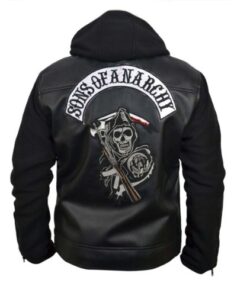 Sons-Of-Anarchy-Black-Leather-Jacket-with-hoodie