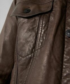 Trucker Brown Genuine Leather