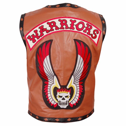 Warrior Faux Leather Vest