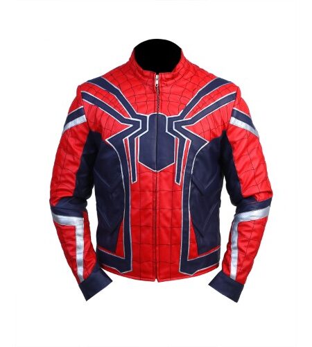 Avengers Infinity War Spider-Man Leather Jacket
