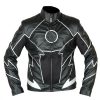 The Flash Zoom Black Faux Leather Jacket