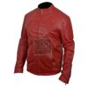 Smallville Red Genuine Leather Jacket - Image 2