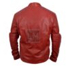 Smallville Red Genuine Leather Jacket - Image 3