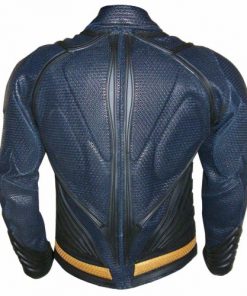 Superman Man Of Steel Genuine Real Leather Jacket